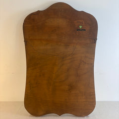Imperial of Grand Rapids Michigan Wood Framed Mirror with Scalloped Shape, Sku 034067
