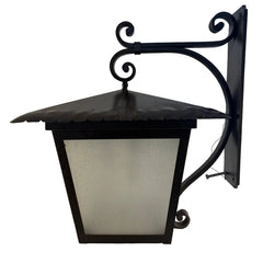 Custom Oversized Exterior Lantern Sconces, Sku 033857