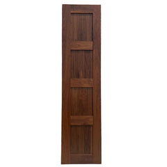 Custom Made Set of Engineered Walnut Doors in Various Sizes, Sku 033723