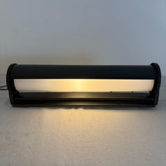Modern Forms Black Metal Wall Sconce Sleek Shape and Design, Sku 033885