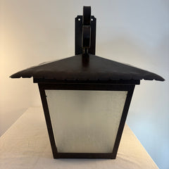 Custom Oversized Exterior Lantern Sconces, Sku 033857