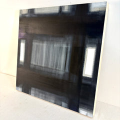 Original Painting "Box" by Sunny Gibbons, Mixed Media on Wood Panel 2026, Signed, Sku 033806