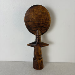 Fertility Doll, Carved Wood, Sku 033065