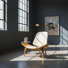 Carl Hansen Shell Chair by Hans Wegner, Sku 033862