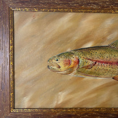 Fish Painting, Framed, Artist - Vahughes, Sku: 033011
