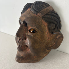 Moorish Guatemalan Mask, Circa 1940, Sku 033060