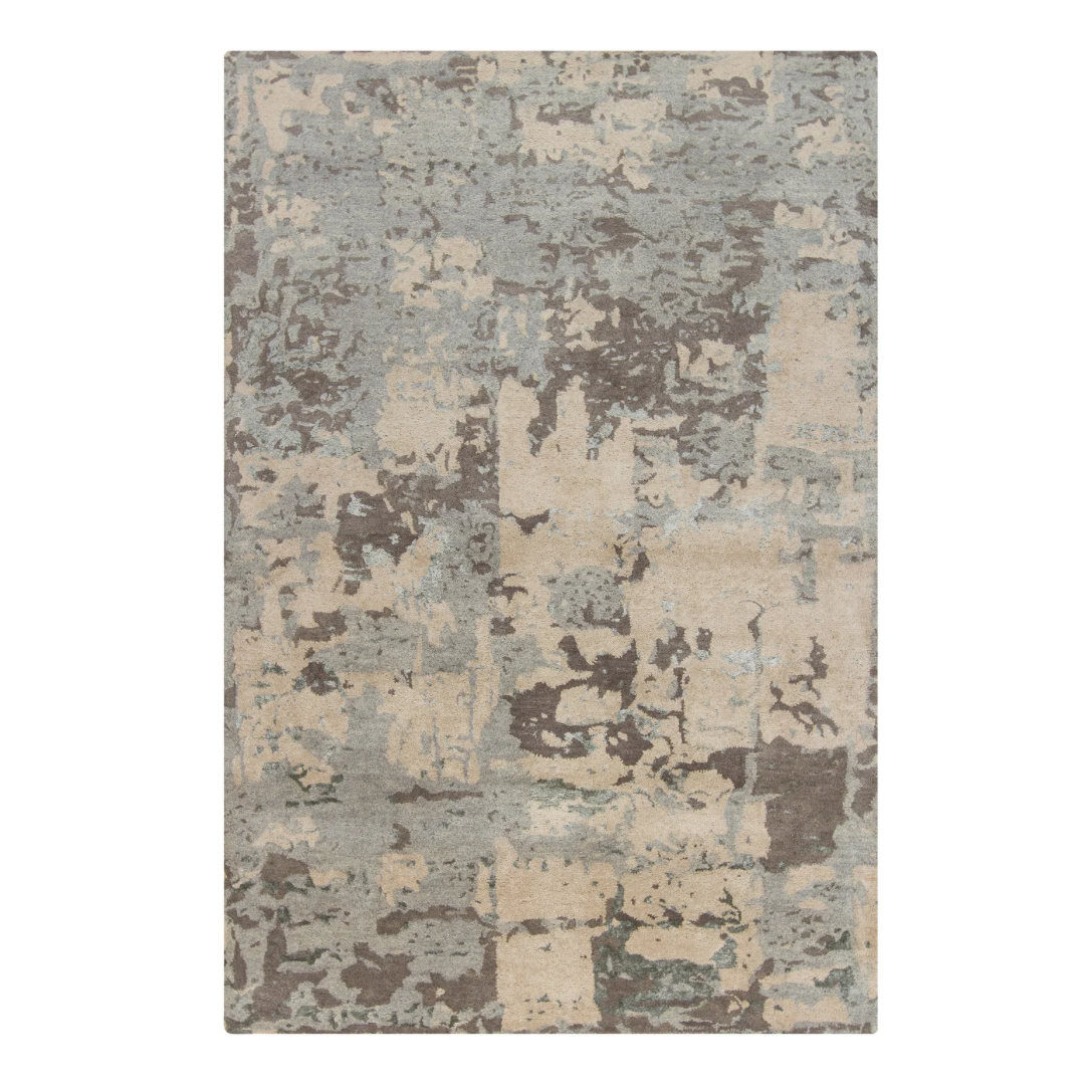 Large "Chandra' Wool Rug, Contemporary Style, Sku 033560