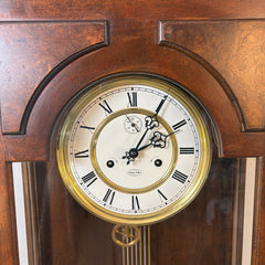 Ethan Allen Regulator Wall Clock Weight Driven with Key, Sku: 033422