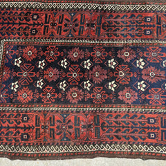 Turkish 20's Extra Wide Jewel Tones Runner, Sku 034016