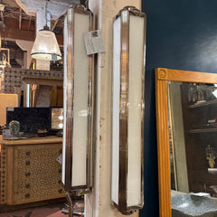 Ralph Lauren Wall Sconce Light, Nickel, Narrow, Tall, Sku: 033390