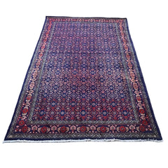 Rug, Wool, Large Fringed Hand Knotted Oriental, Sku: 033562