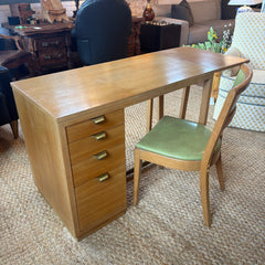 Precedent by Drexel Designed by Edward Wormley Desk w/ Glass Protector, Sku 033896