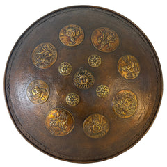 Middle Eastern Parade Shield, Metal, Sku: 033544