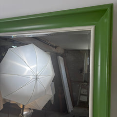 Mirror Green Painted Particle Board