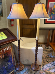 Pair of "Wildwood" Tall Buffet Lamps, Sku 033010