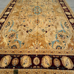 Large Wool Oriental Rug, Rectangle, Sku 033864