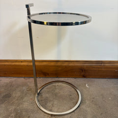 Restoration Hardware Stainless Steel Martini Side Table, Sku 033816