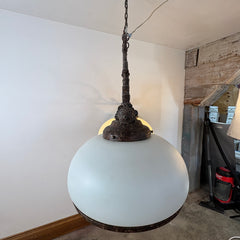 Tri Globe Patina Island Light, Sku 033605