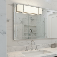 Kuzco Chrome Vanity Light, Sku 033497