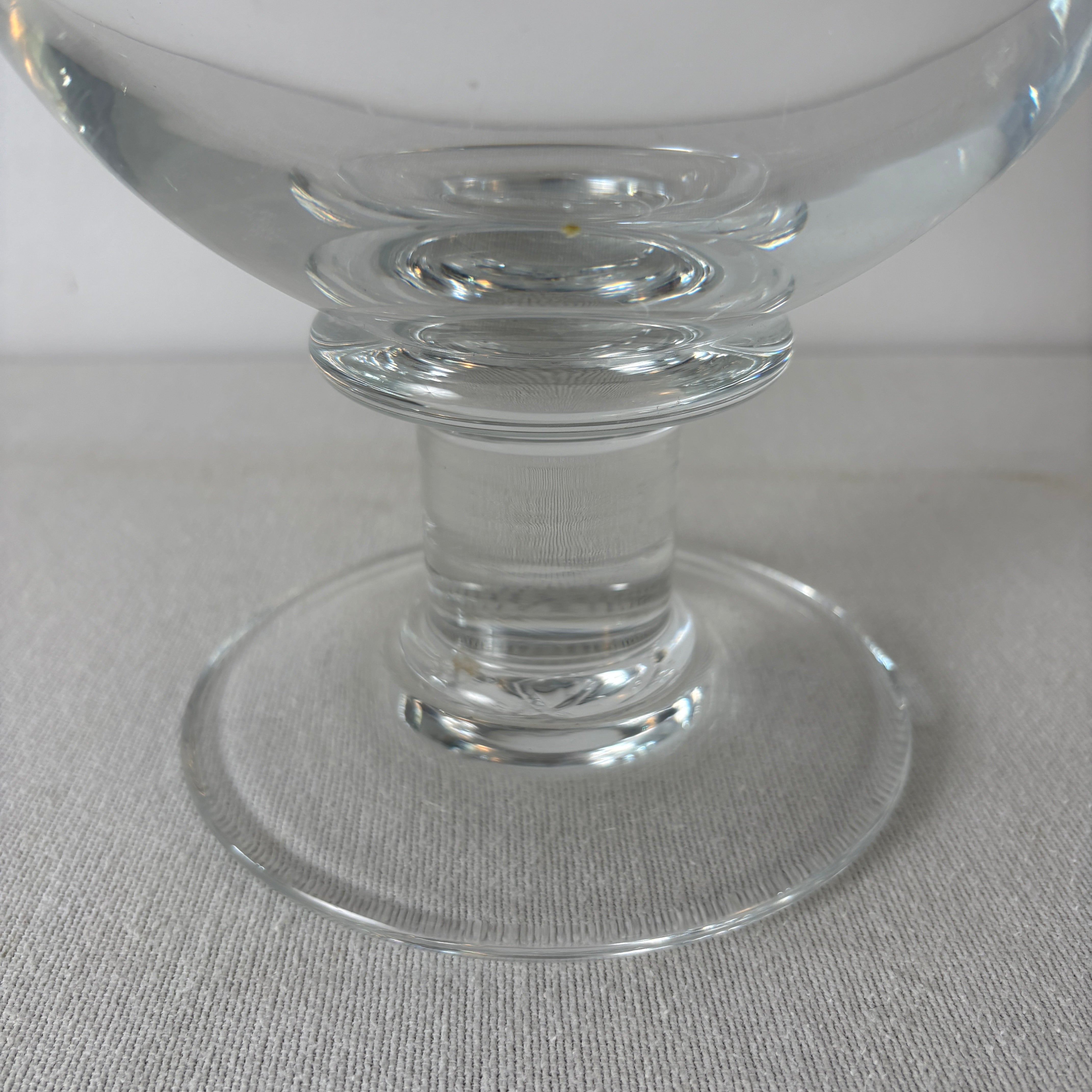 Simon Pierce Crystal "Shelburne" Footed Pedestal Compote, Sku 033109