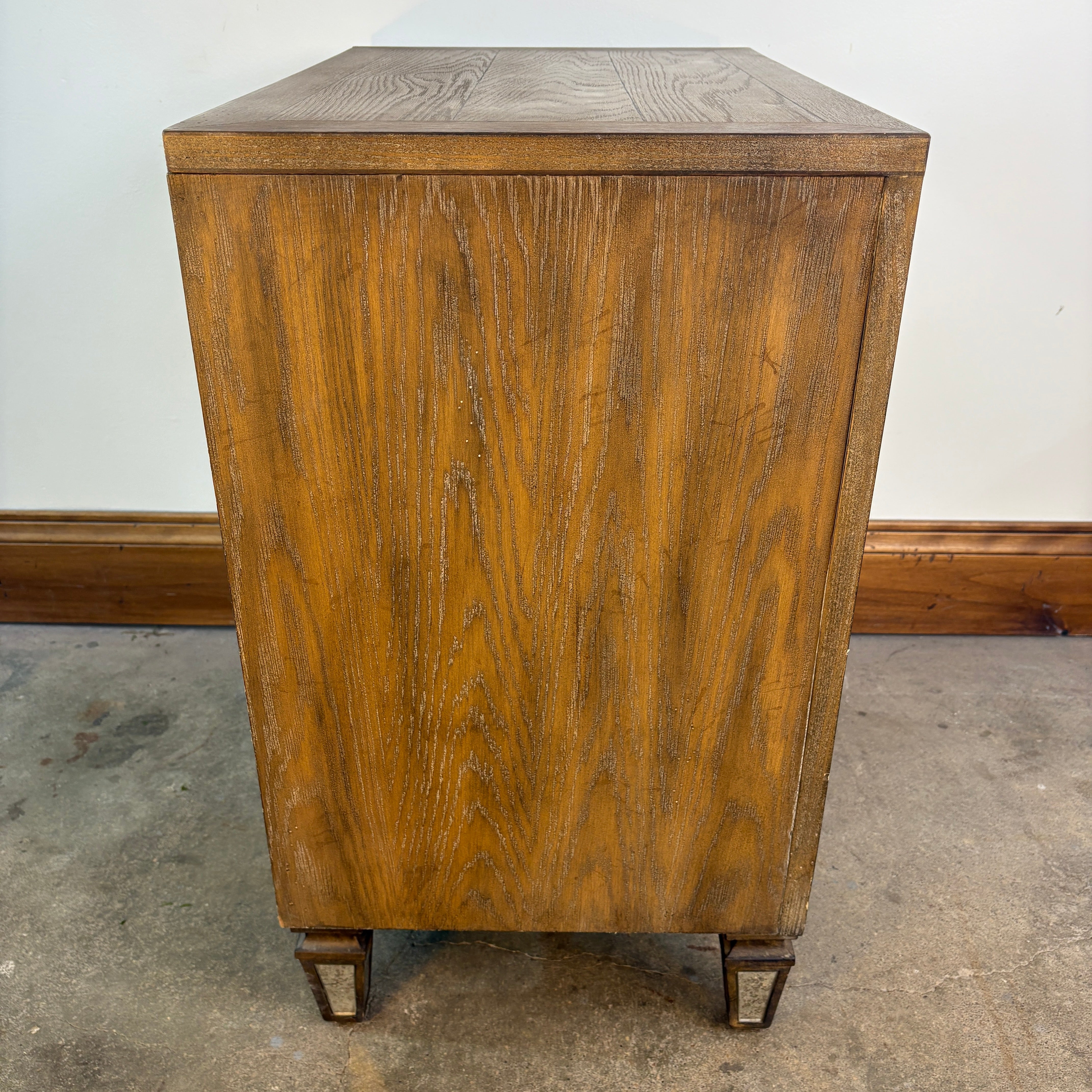Hooker Mirrored 3 Drawer Chest, Sku 033006