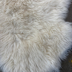 4 Pelt Sheep Skin Ivory, Sku 033242