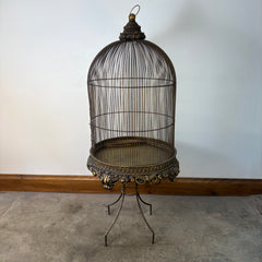 Extra Large Birdcage on Metal Floor Stand, Sku: 033293