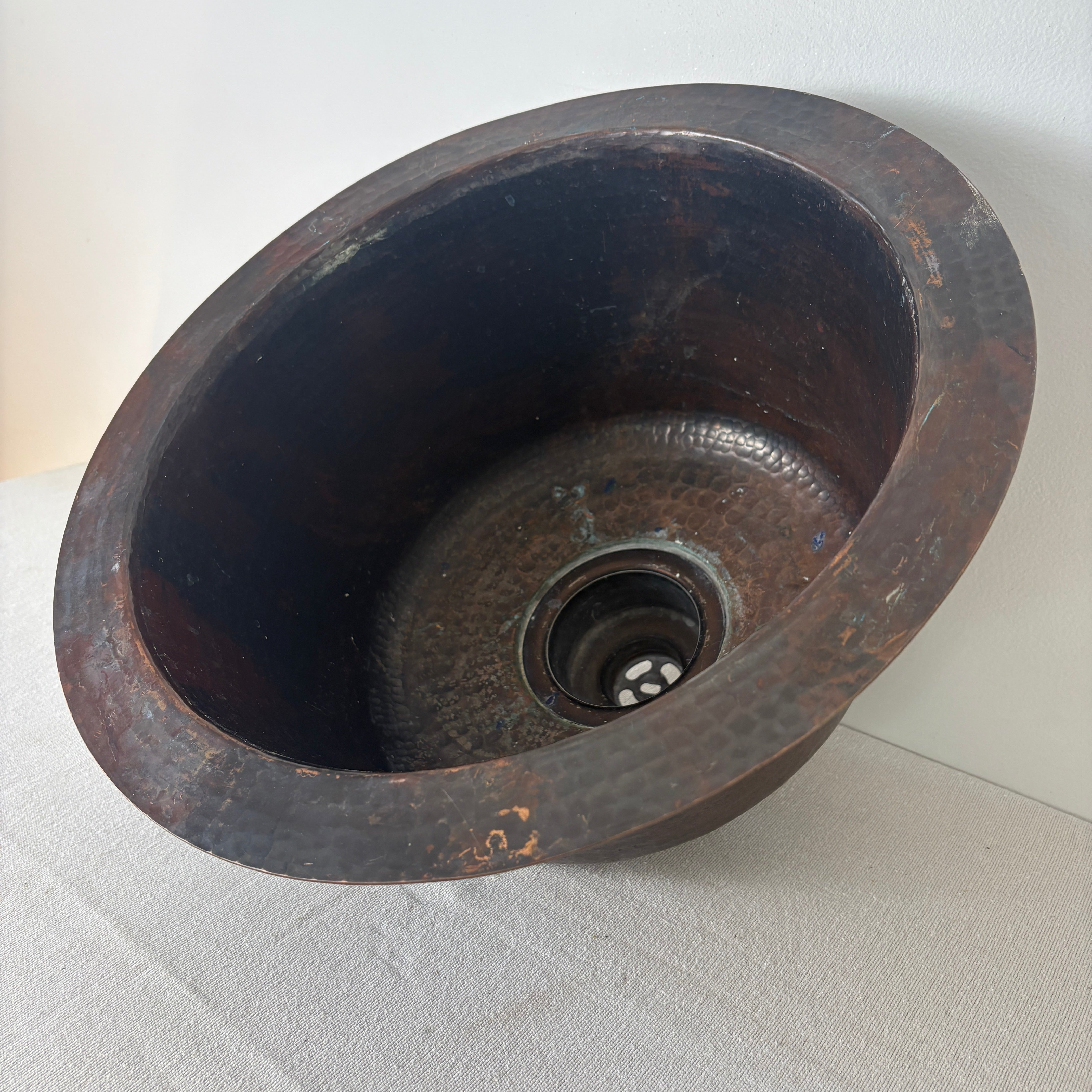 Native Trails Copper Round Bar Sink, Sku 033009