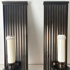 Louis & Baldinger & Sons Bronze Sconces, Sku 033149