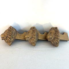 Set of 3 Golden Kirsch Lion's Head Curtain Rod Holder, Sku: 033279