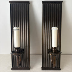 Louis & Baldinger & Sons Bronze Sconces, Sku 033149