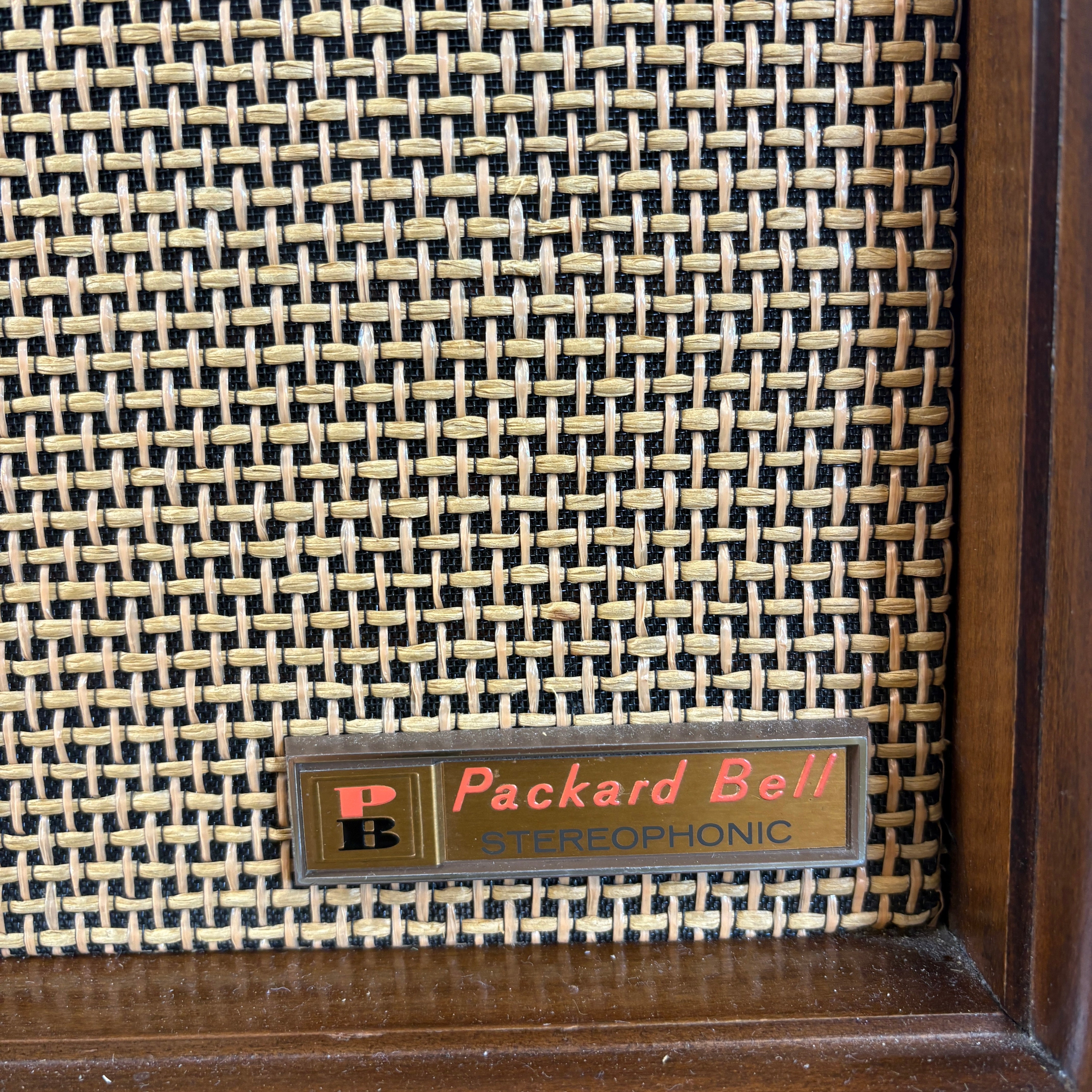 Packard Bell Vintage Stereo Console, MCM, Functioning, Sku: 033045