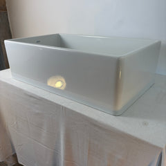 Franke Fireclay Kitchen Farmhouse Sink, Wrapped Porcelain on All Four Sides, Sku 033226