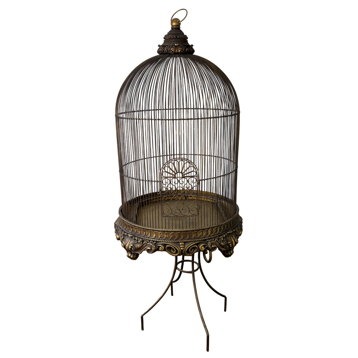 Extra Large Birdcage on Metal Floor Stand, Sku: 033293