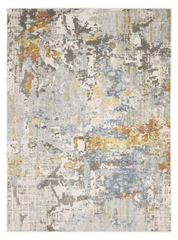 Patterned rug on a website page with 'nfm.com' URL.