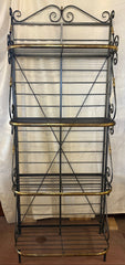 Brass and Iron Baker's Rack Sku: 033212