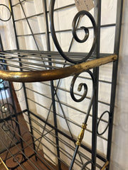 Brass and Iron Baker's Rack Sku: 033212