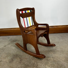 New! Child's Rocking Chair, Hand Crafted, Black Walnut