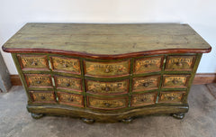 Large Rustic Cabinet, Twelve-Drawer, One Center Cabinet, sku: 033556