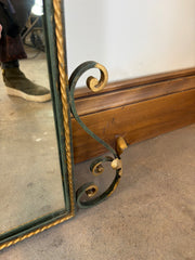 Wall Mirror with Ornate Frame, Side Lights, Sku: 033577