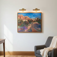 Elma Ells Dreesen Original Art, "Back Road Near Sedona, Arizona", Framed, Sku: 033578