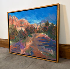 Elma Ells Dreesen Original Art, "Back Road Near Sedona, Arizona", Framed, Sku: 033578