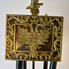 Brass Table Lamp, French Bouillotte Style, Vintage, Four Candle Light, Sku: 033580