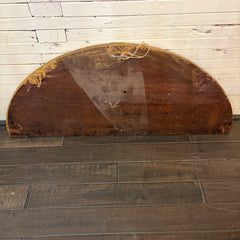 Pair of Architectural Antique Decorative Sunburst, Solid Wood Painted Pale Gold, sku: 033620