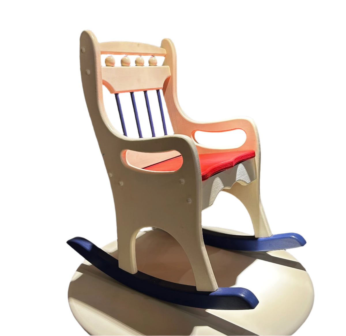 Child Craft Rocker New! Child's Wood Rocker, Multi-Color, Hand Crafted – Out Of The Box