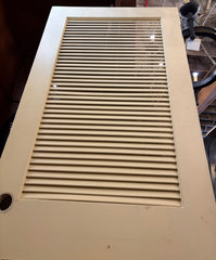 Louvered Door, Wood, Painted White, Sku: 033724