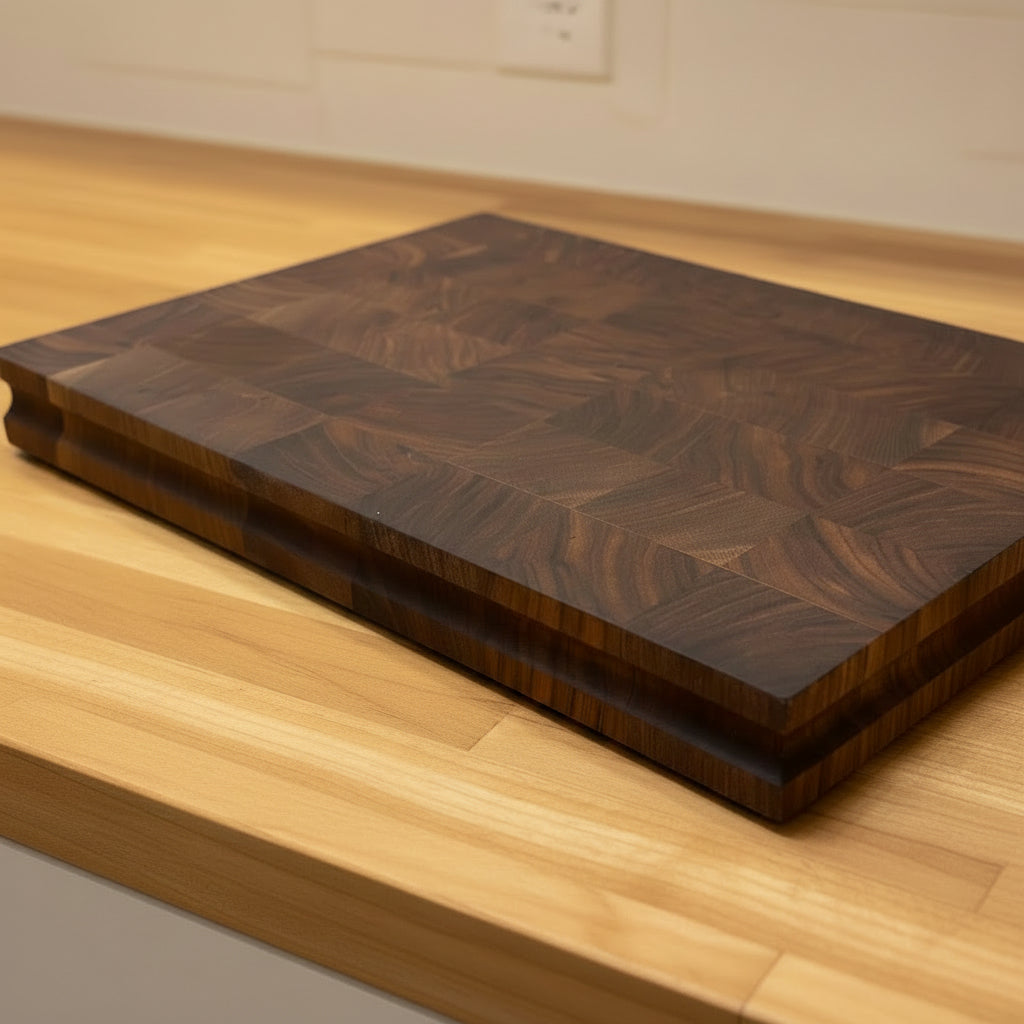 New Cheese Board, Cutting Board, Black Walnut, Custom Made, Sku: 033730