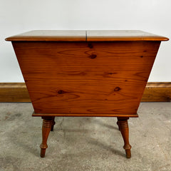 Side Table, Sewing Cabinet, Early American, Pinewood