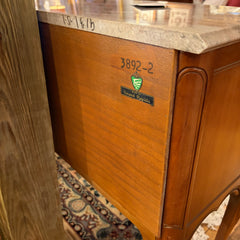 Imperial Wall Cabinet, Stone Top with Mirror, Vintage, Sku: 033827