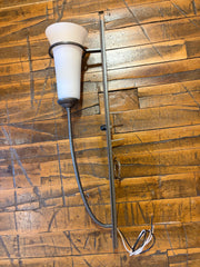 Hubbardton Forge Wall Light, Pewter, Frosted Glass Shade, sku: 033967